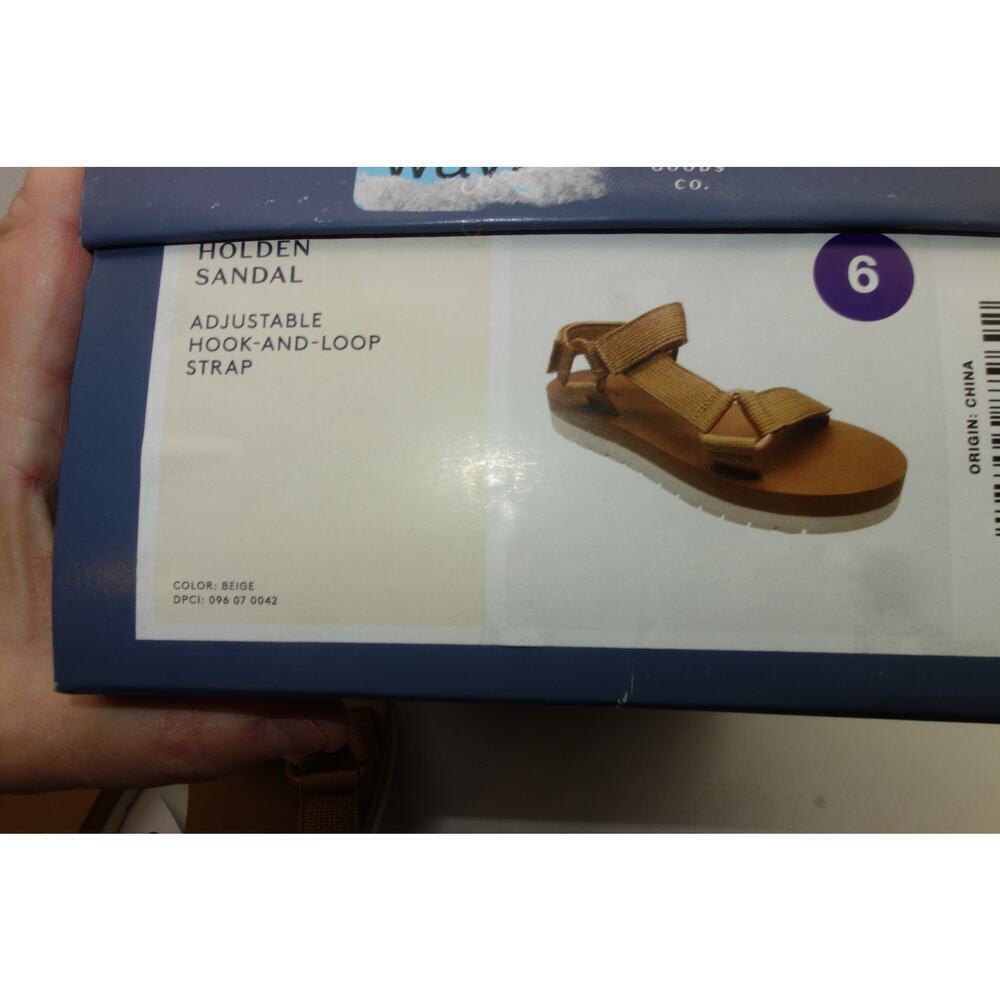 Brand NEW Universal Thread Holden Beige Tan Sandals Women's 6 - Picture 2 of 6